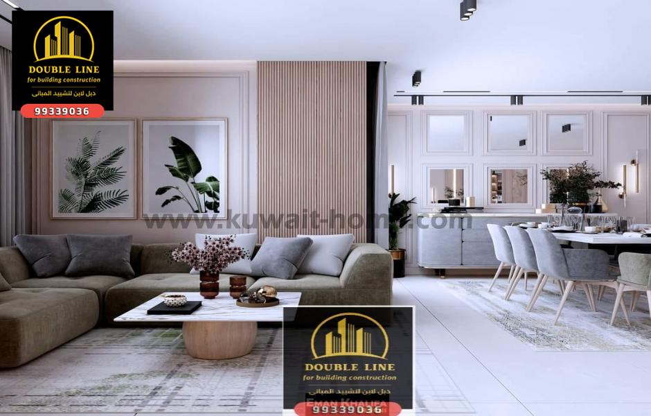 شركة دبل لاين لتشييد المباني 99339036 تنفيذ تشطيبات كافيهات ومطاعم بالكويت
