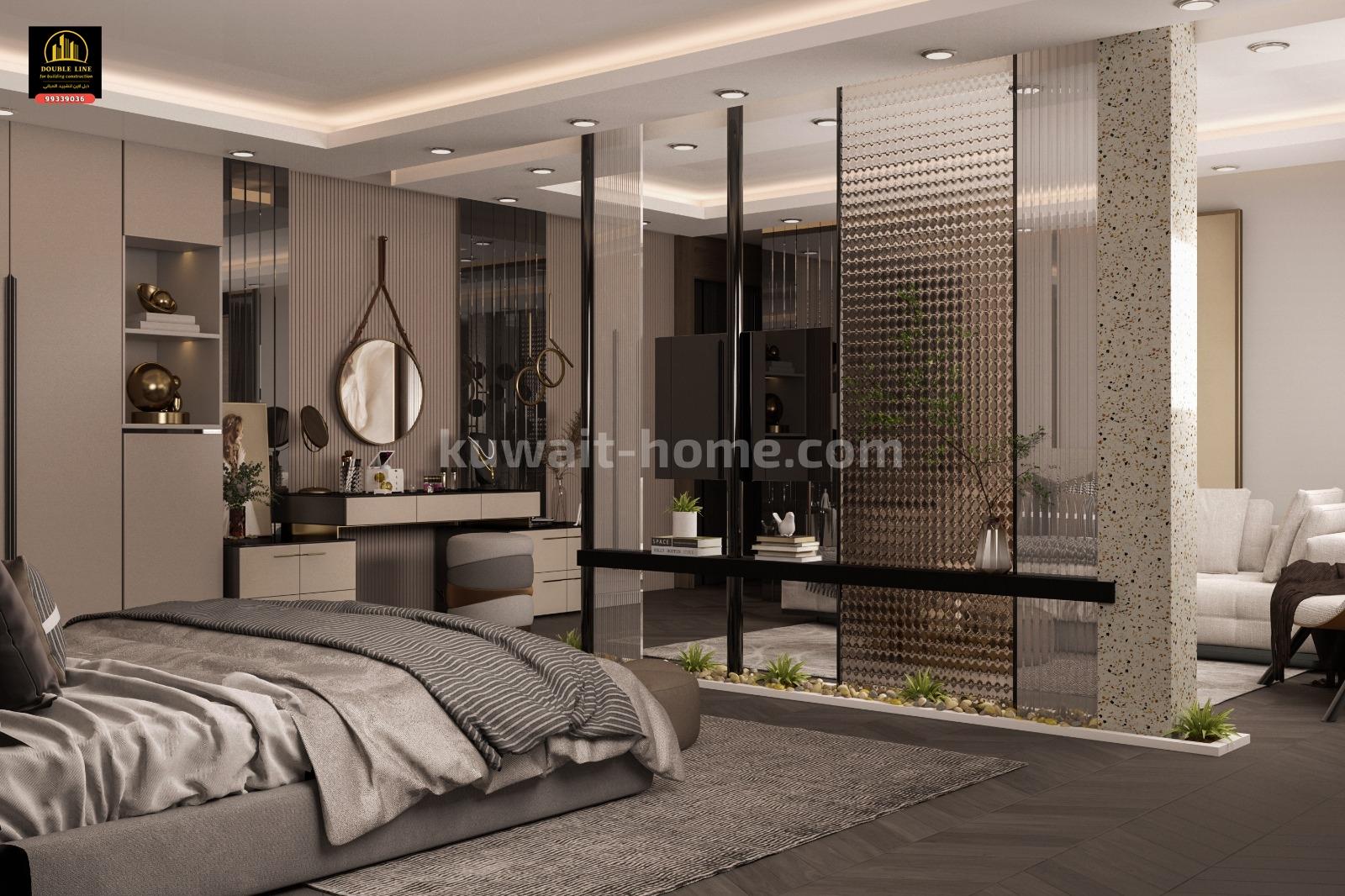 دبل لاين لتشييد المبانى - تشطيبات داخلية تسليم مفتاح الكويت 99339036